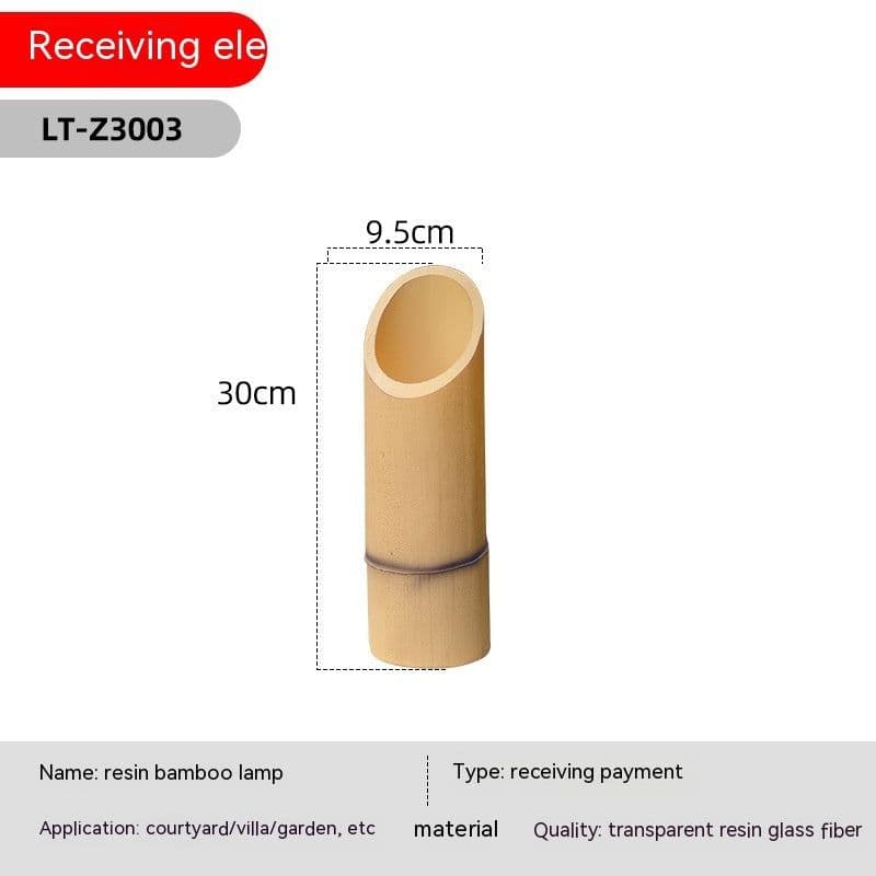 image-Solar Outdoor Waterproof Bamboo Lights Garden Villa Landscape Modeling Courtyard