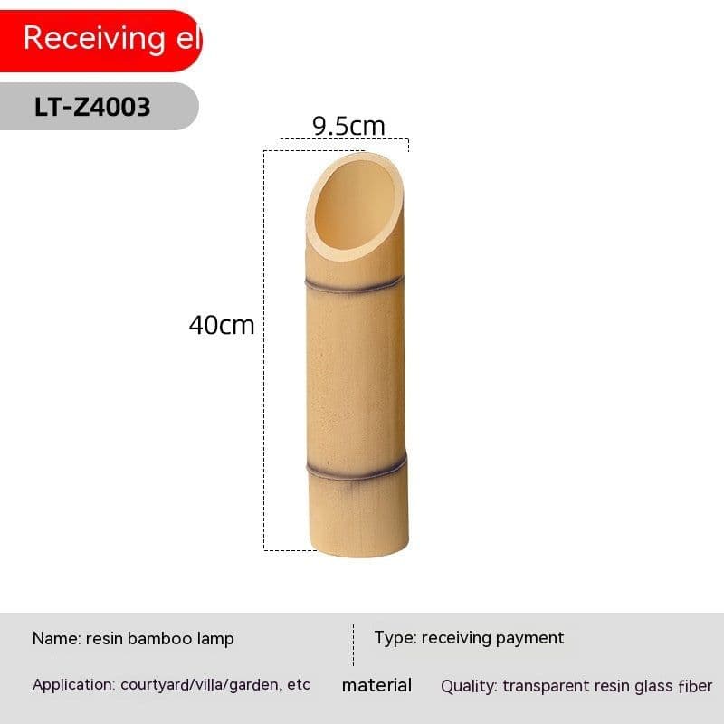 image-Solar Outdoor Waterproof Bamboo Lights Garden Villa Landscape Modeling Courtyard