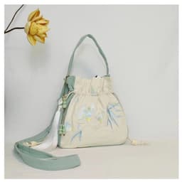 image-Ancient Style Han Chinese Clothing Crossbody Casual Bag Embroidery