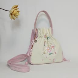image-Ancient Style Han Chinese Clothing Crossbody Casual Bag Embroidery