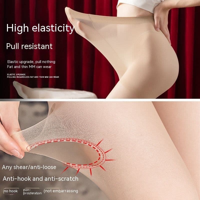 image-Women's Fashion Simple Anti-snagging Stockings