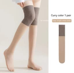 image-Women's Fashion Over The Knee Stockings Warm Long Tube