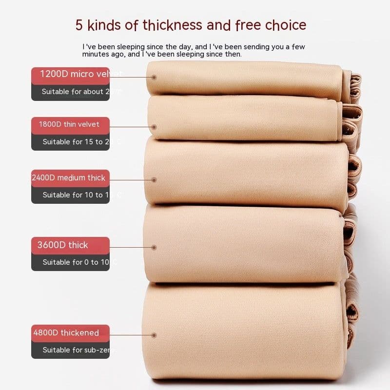 image-Women's Fashionable Warm Velvet Warm Stockings