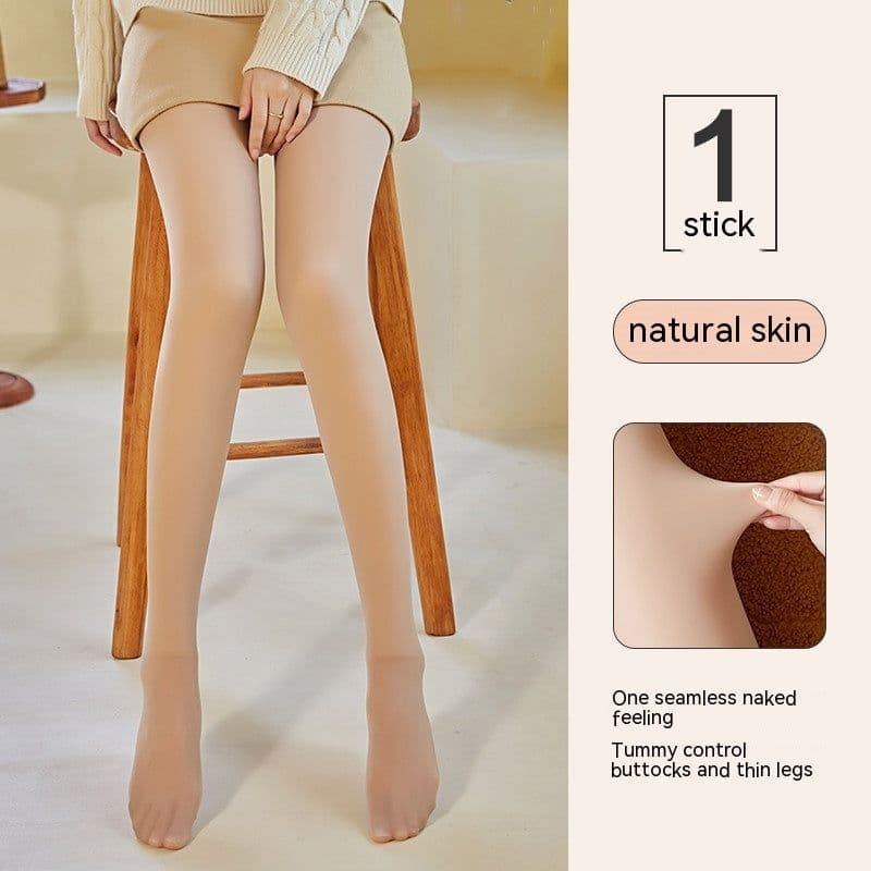 image-Women's Fashionable Warm Velvet Warm Stockings