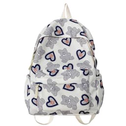 image-Women's Cute Fashion Bear Printed Schoolbag