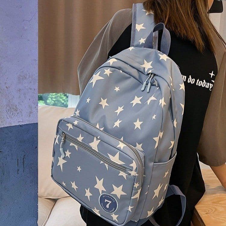 image-Women's Fashion Simple Large Capacity XINGX Printed Schoolbag