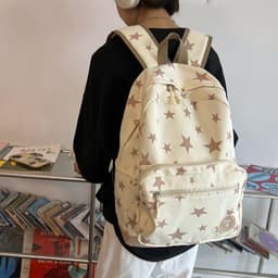 image-Women's Fashion Simple Large Capacity XINGX Printed Schoolbag