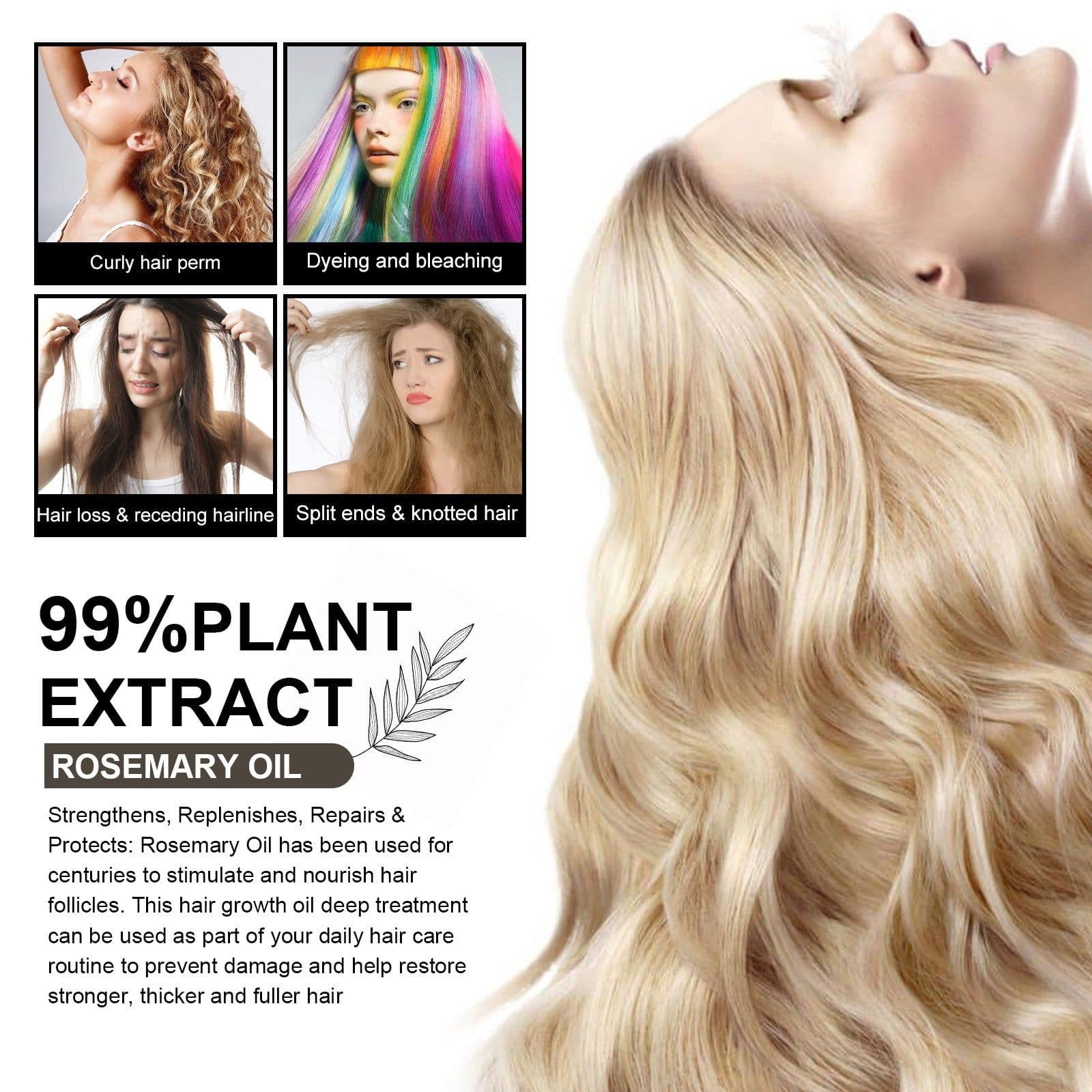 image-Dense Hair Soft Care Repair Hair Quality Damaged Hair Tail Dry And Frizz