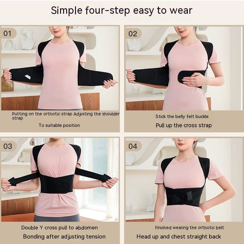 image-Unisex Anti-Humpback Chest Lift Brace Posture Corrector