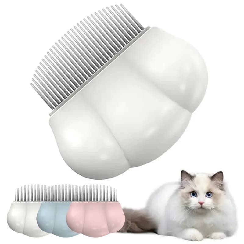 image-Dog Grooming Comb Comfortable Pet Small Lice Flea Combs Universal Shedding Brush Shell Comb Removes Tangles For Dogs Rabbit Pets Products