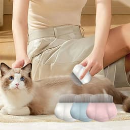 image-Dog Grooming Comb Comfortable Pet Small Lice Flea Combs Universal Shedding Brush Shell Comb Removes Tangles For Dogs Rabbit Pets Products