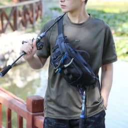 image-Women's Lightweight Waterproof Lure Bag Multifunctional