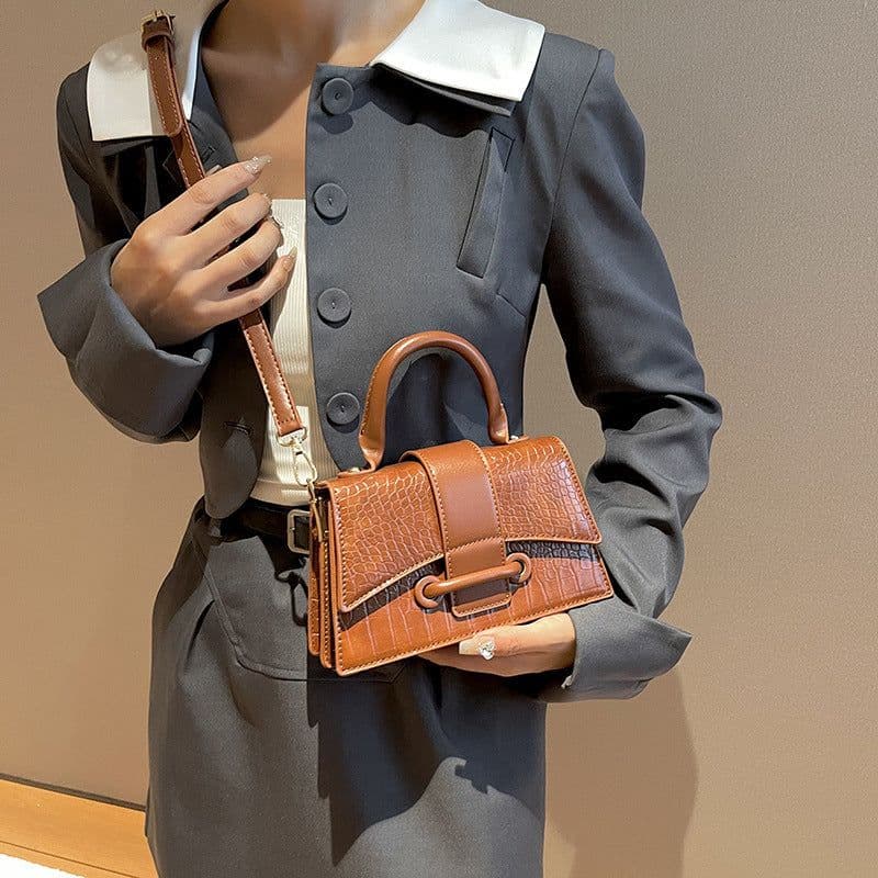 image-Textured Women's Minority Fashion Crossbody Bag Portable