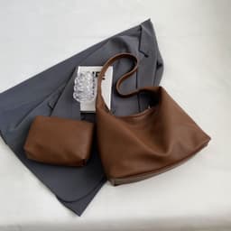 image-Retro Textured Underarm Women's Fashion Shoulder Bag