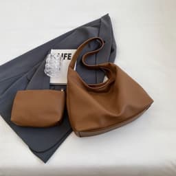 image-Retro Textured Underarm Women's Fashion Shoulder Bag