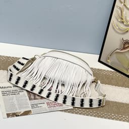 image-Women's Crossbody Tassel Waist Bag