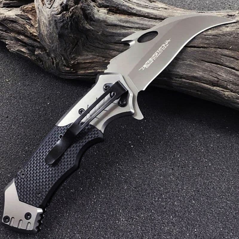 image-Claw Folding Knife Portable Outdoor Knife