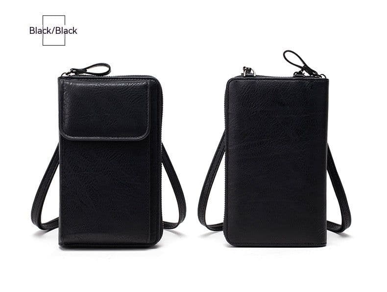 image-Women's Long Large Capacity Shoulder Messenger Bag