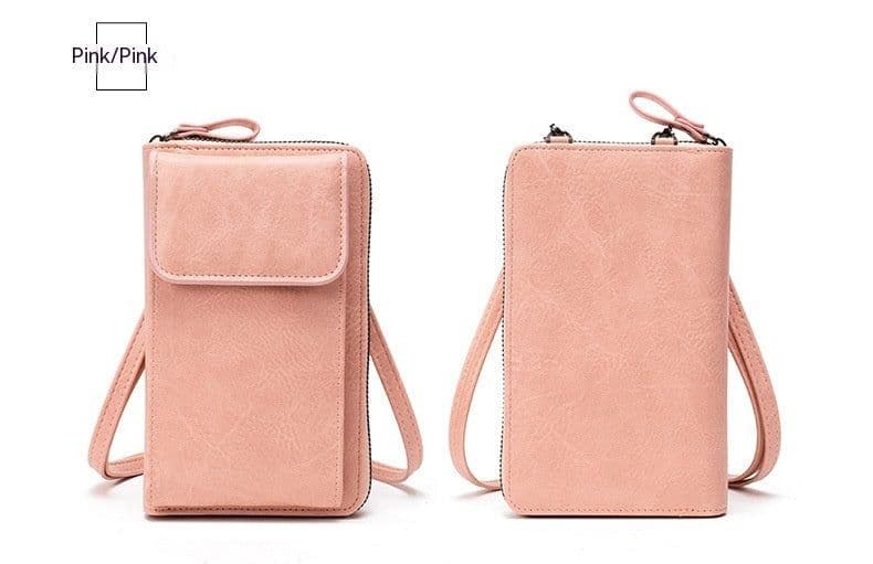 image-Women's Long Large Capacity Shoulder Messenger Bag