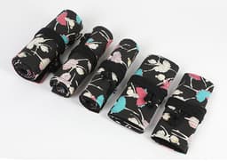 image-Ballet Girl Printing Canvas Pencil Curtain 24 36 48 72 Holes Large Capacity Rolling Pencil Case Color Lead Sketch Stationery Case