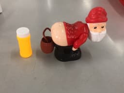image-Electric Santa Claus Bubbles Machine Blowing Bubbles Music Light Entertainment Toy Prank Funny Ornament Christmas Gifts Christmas Decorations