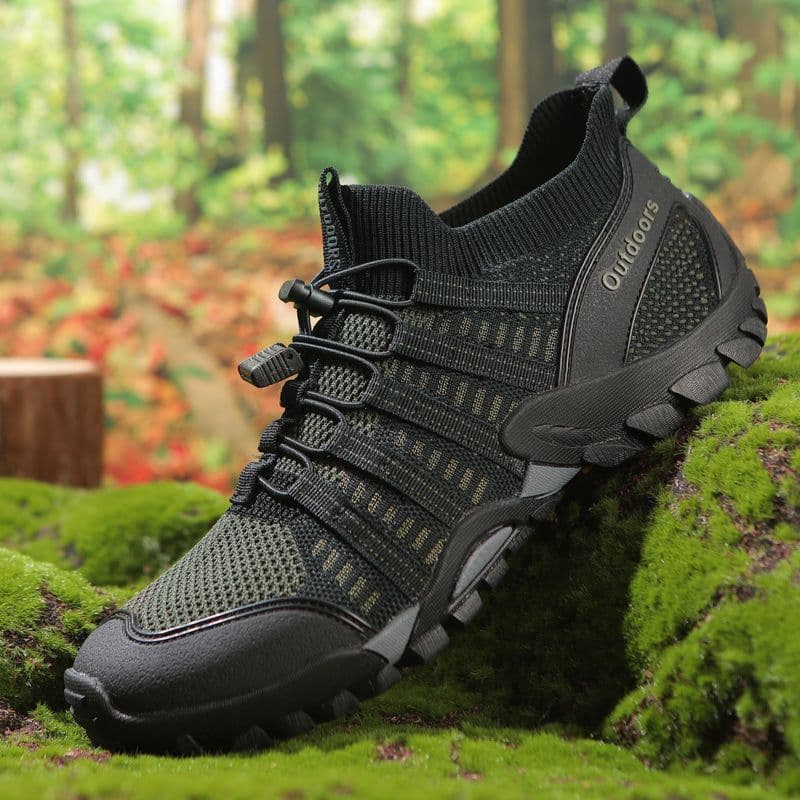image-Men's Breathable Fashion Hiking Shoes