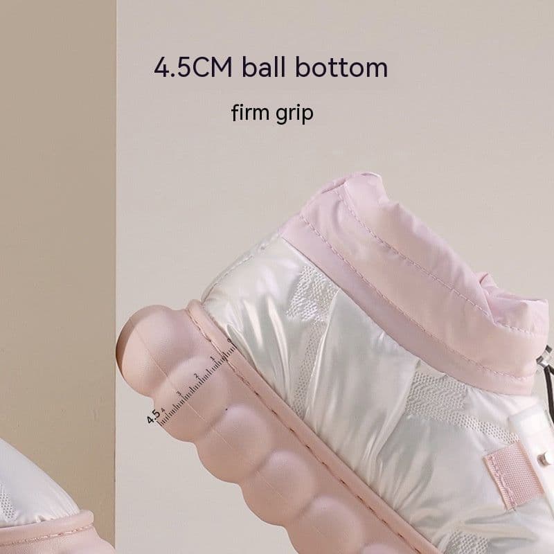 image-Cotton Slippers Female Winter Warm Non-slip