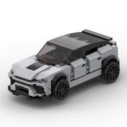 image-Domestic Building Blocks MOC-126418 Ulus Module 76899 Vehicle Model Assembled Car