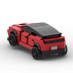 image-Domestic Building Blocks MOC-126418 Ulus Module 76899 Vehicle Model Assembled Car