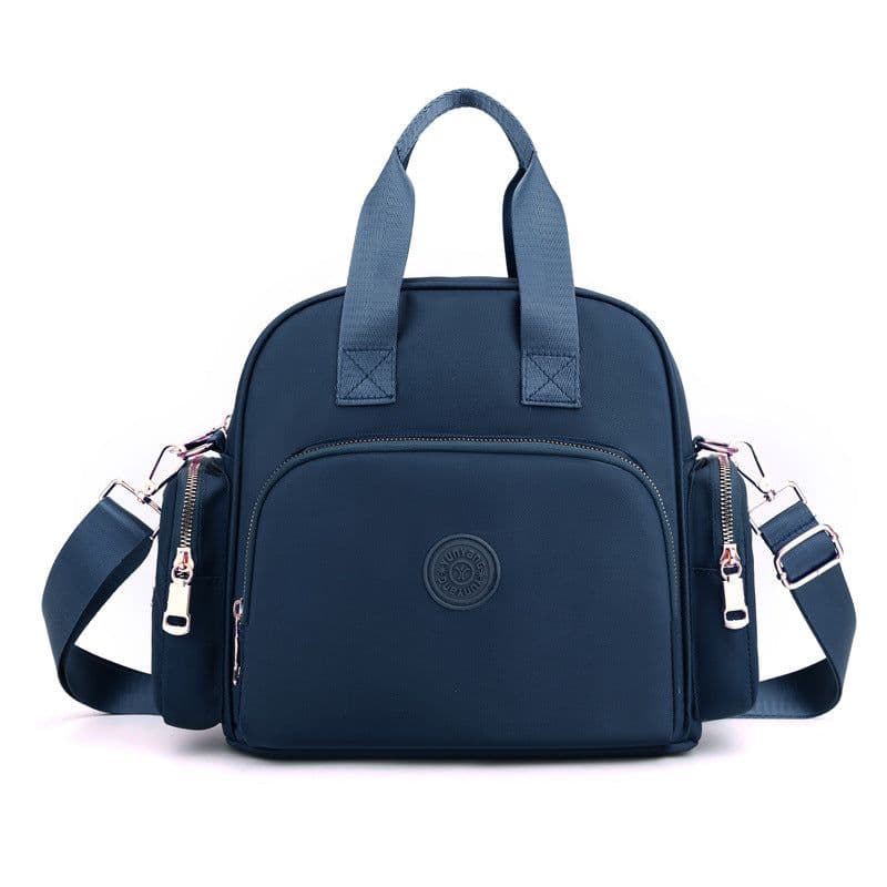 image-Women's Backpack Large Capacity Multifunctional Lightweight Messenger Bag