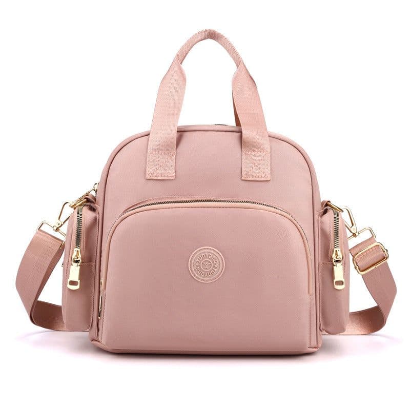image-Women's Backpack Large Capacity Multifunctional Lightweight Messenger Bag