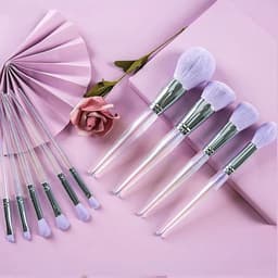 image-Soft Hair Powder Brush Makeup Suit Eye Shadow Makeup Set Beauty Tools For Beginners