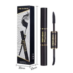 image-Double-headed Color Mascara Thick Curl More Than Waterproof Not Smudge White Eyebrow Dyeing