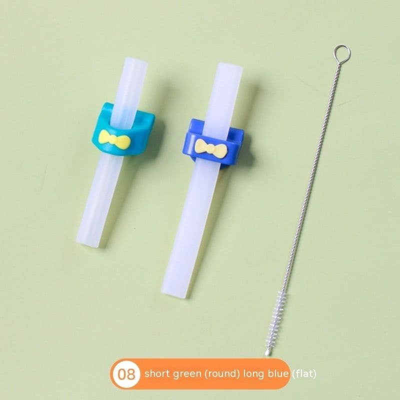 image-Baby Food Supplement Drink Soup Drink Water Silicone Straw