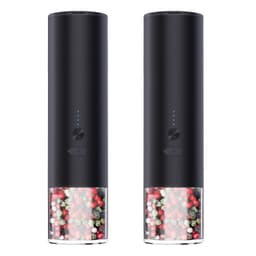 image-Electric Food Corn Soybean Salt And Pepper Grinder Mill Machine Rechargeable Electric Pepper And Salt Grinder Set With LED Kitchen Gadgets