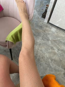 image-Pantyhose With Diamond Fishnet Mesh Stockings Lady Sexy Skinny Hollow-out Hot Diamond