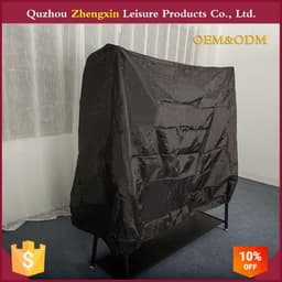 image-Outdoor Table Tennis Table Oxford Cloth Waterproof Sunscreen Cover Rain Cover