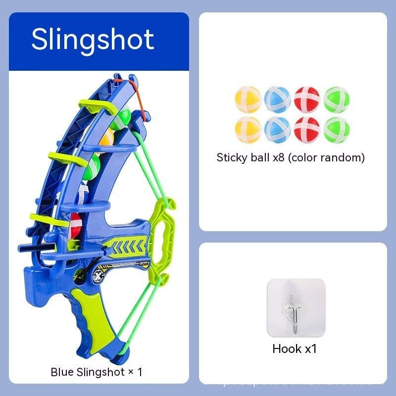 image-Children's Toy Sticky Ball Dart Plate Throwing