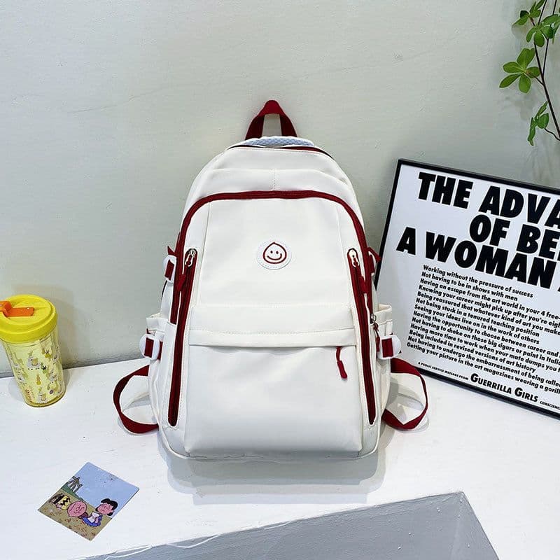 image-Double Shoulder Fashion Simple Backpack