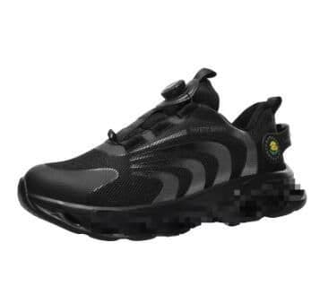 image-Cross-border Arrival Button Flying Woven Labor Protection Shoes Steel Toe Cap