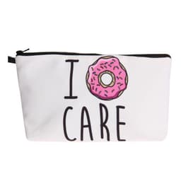 image-Letter Print Women's Cosmetic Clutch Multifunctional Storage Bag