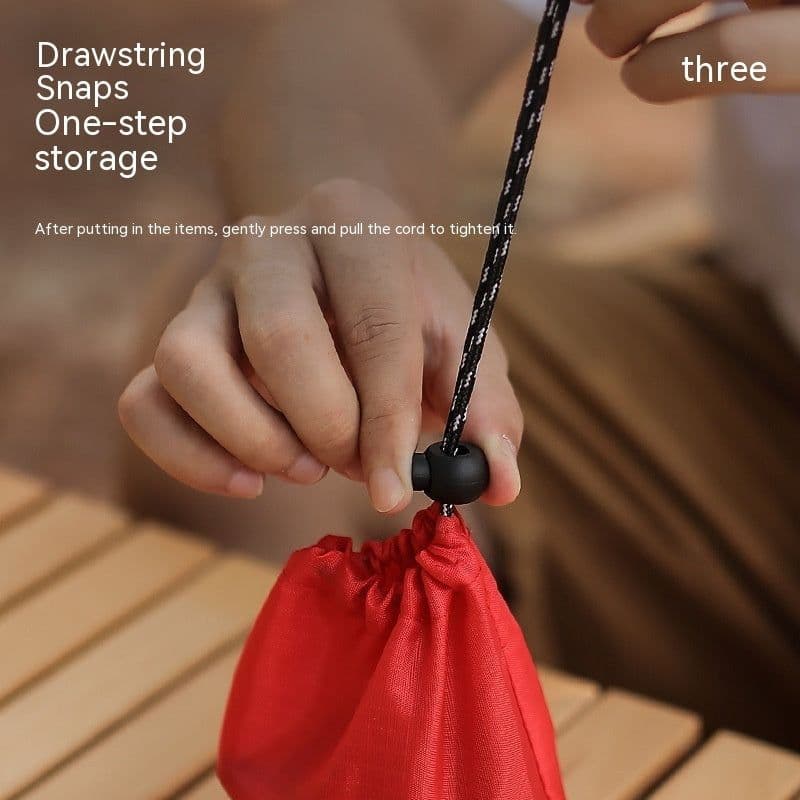 image-Outdoor Sundries Storage Bag Straw Bag Camping Travel Small Size