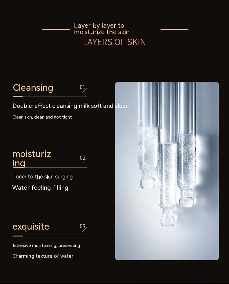 image-Skin Care 5-piece Set Day And Night Cream Brightening Skin Color Repair Fading Wrinkle Moisturizing Kit