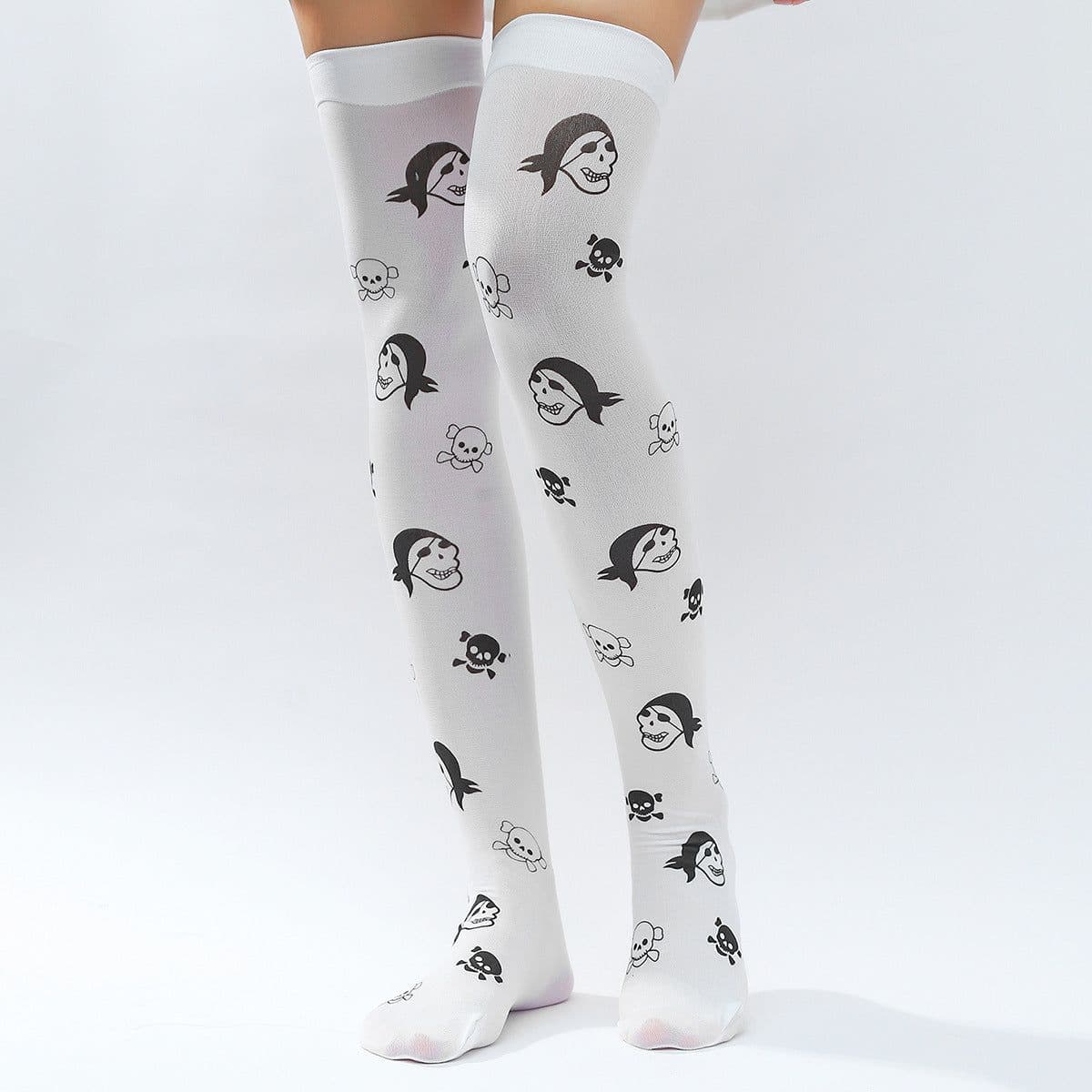 image-A Variety Of Halloween Christmas Party Stockings