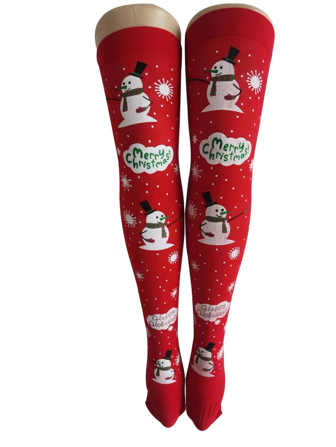image-A Variety Of Halloween Christmas Party Stockings