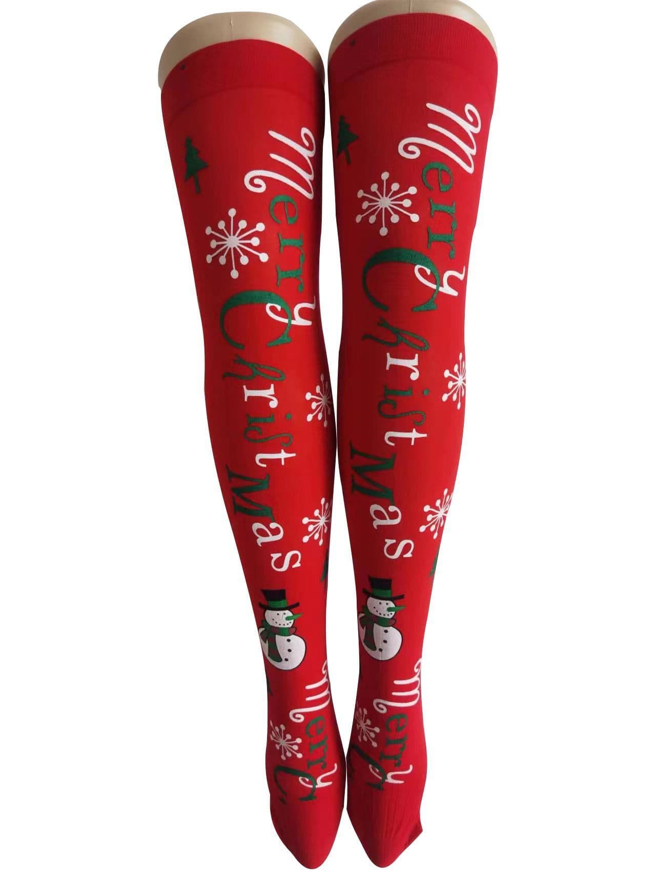 image-A Variety Of Halloween Christmas Party Stockings