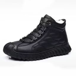 image-Men's Cotton Shoes Fleece-lined Winter New
