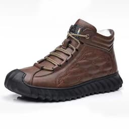 image-Men's Cotton Shoes Fleece-lined Winter New