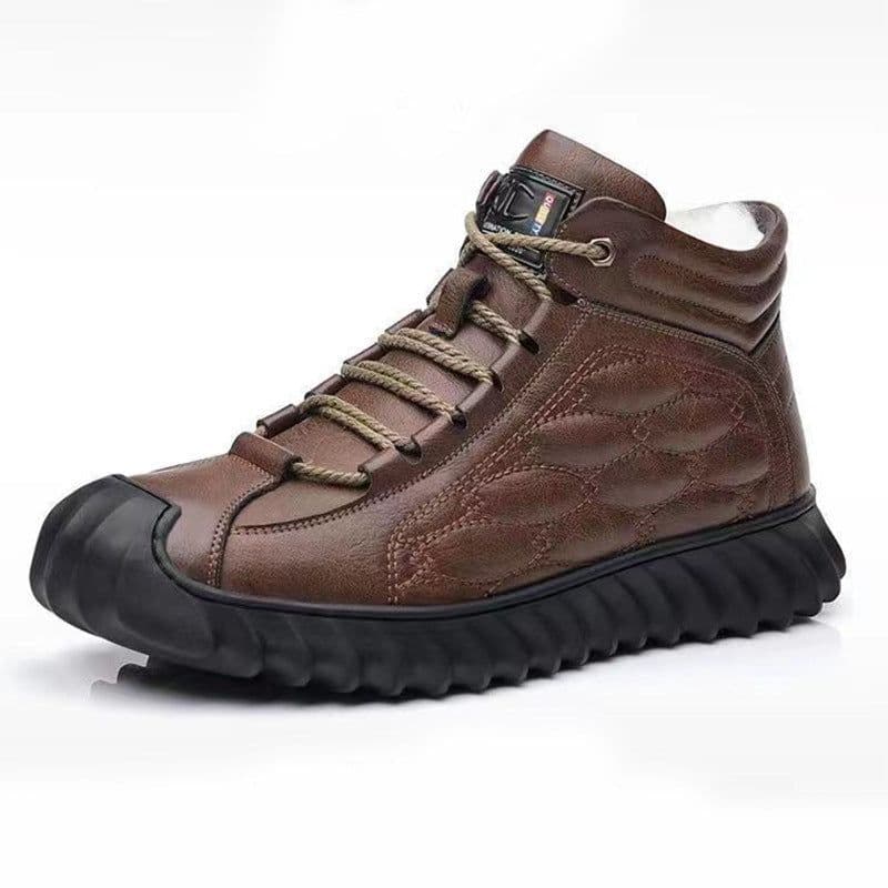 image-Men's Cotton Shoes Fleece-lined Winter New