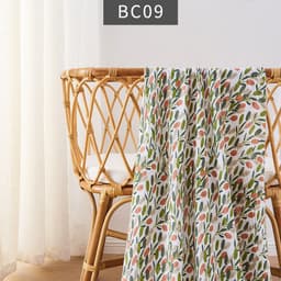 image-Summer Thin Newborn Baby Bamboo Cotton Baby's Blanket Bath Towel
